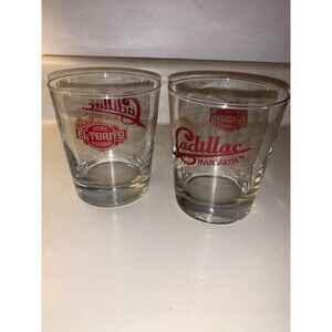 El Torito Mexican Restaurant Placentia CA 3.5" Margarita Rocks Glasses Vintage